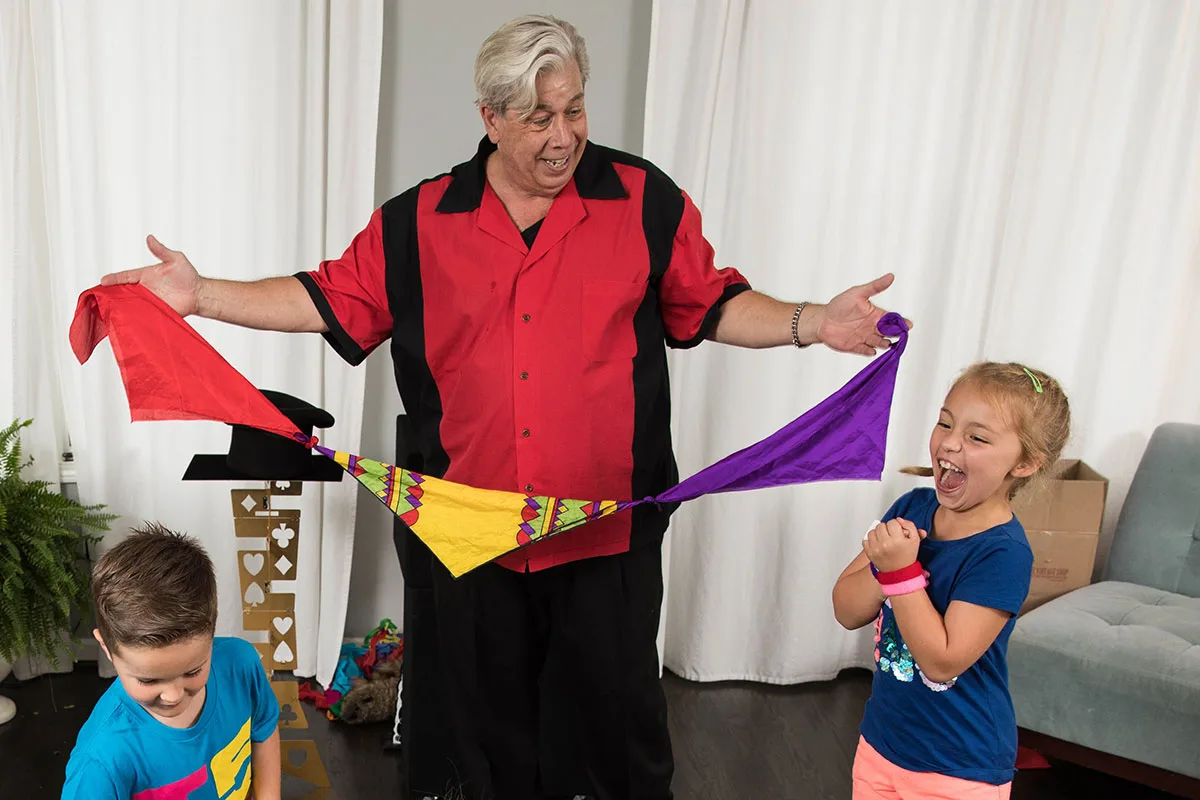 Birthday party magic