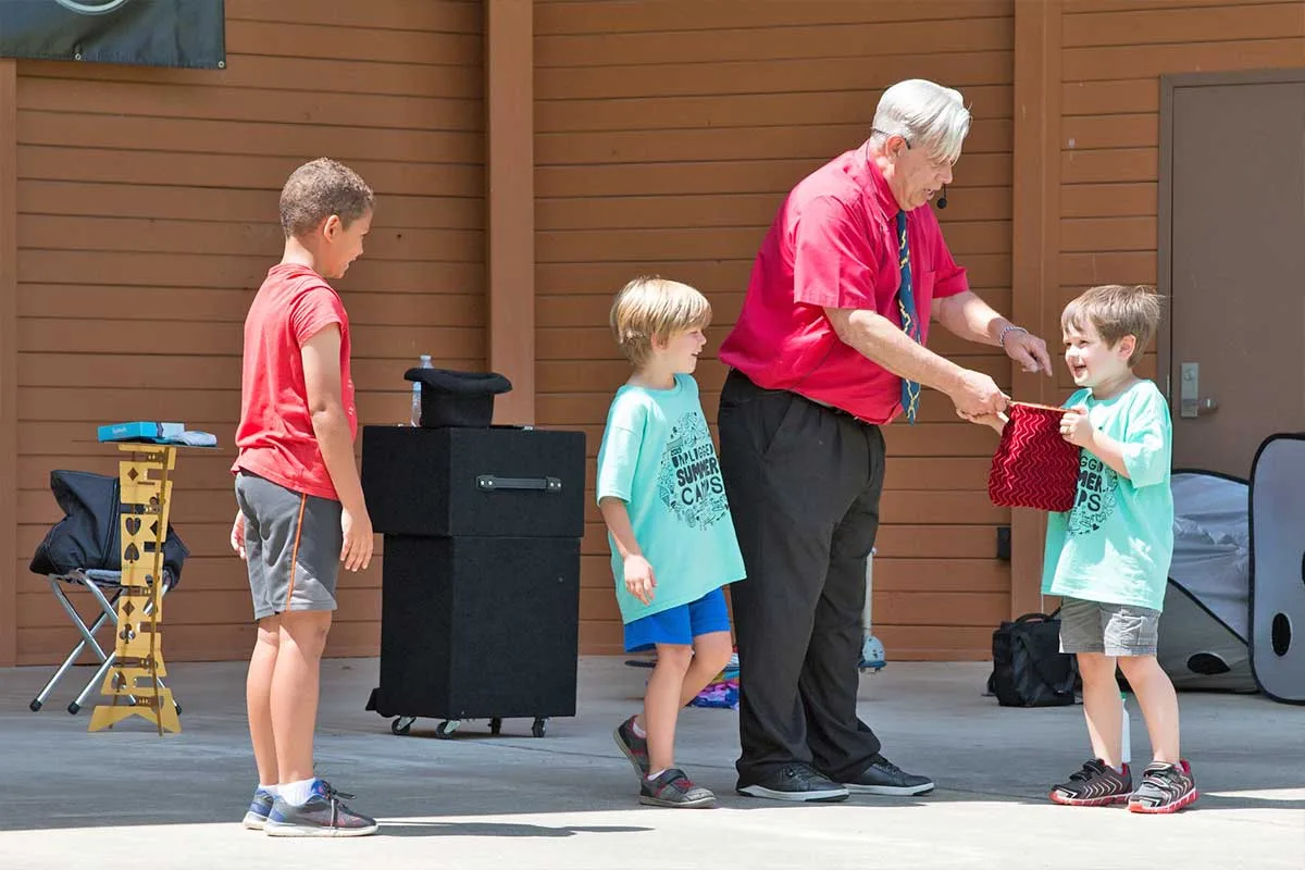 Family event magic show